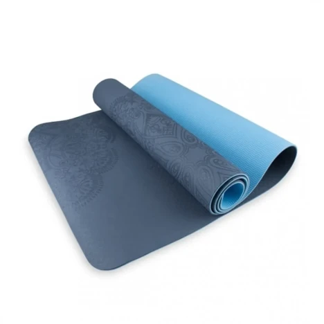 مت یوگا بادی لاین آبی روشن-آبی تیره 6 میلی‌متری Agilinex