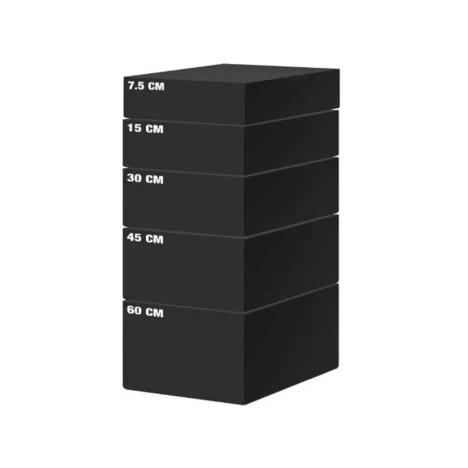 سافت باکس کراسفیت سایز 60*60 مشکی A